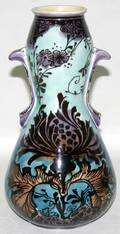 010450 MINTON ENGLISH ART NOUVEAU POTTERY VASE