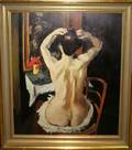 010415 PRINT OF FEMALE NUDE ARTAGRAPH EDITION REPRO