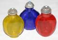 120494 GLASS SNUFF BOTTLES THREE H232 5