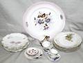 040536 AUSTRIA GERMAN AMERICAN CAKEDESSERT PLATES