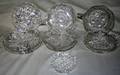 040535 CUT CRYSTAL DISHES  NAPPIES 7 TOTAL
