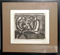 032500 STYLE OF GEORGES ROUAULT WOOD ENGRAVING