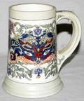 031589 ROSENTHAL HANDPAINTED PORCELAIN STEIN
