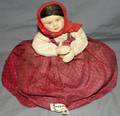 030460 RUSSIAN CLOTH BODY TEA COZY 19TH C H10