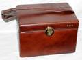 011566 LEATHER TRAIN CASE
