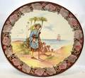 122485 ROYAL DOULTON PORCELAIN ROUND PLAQUE
