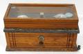 121642 WOOD  METAL APOTHECARY BALANCE SCALE