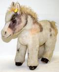 120501 STEIFF MOHAIR SHETLAND PONY H14 L16