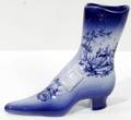 040557 PORCELAIN BW STAFFORDSHIRE LADIES BOOT H9