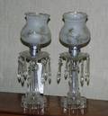 032543 PRESSED GLASS BOUDOIR LAMPS C1930
