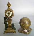 Ansonia gilt shelf clock