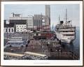 020544 WILLIAM MOSS PRINT DETROITS RIVERFRONT