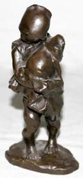 020540 AFTER LUCAS BRONZE FIGURAL SCULPTURE H78