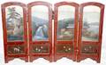 012521 ORIENTAL LACQUER FOURPANEL SCREEN C1900