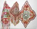 012516 CHINESE GOLD  SILVER THREAD SHAWLS C1850S