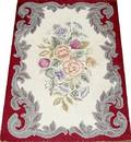 011597 HANDHOOKED RUG C1930 38x28
