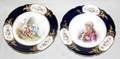 120537 SEVRES STYLE FRENCH PORCELAIN PORTRAIT PLATE