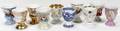 041637 GERMAN PORCELAIN PEDESTAL FRIENDSHIP CUPS