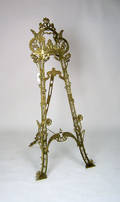 Brass easel