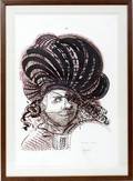 012548 LITHOGRAPH REMBRANDTS TURBAN 215