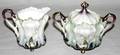011658 RS PRUSSIA PORCELAIN CREAMER  SUGAR BOWL