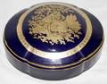 011655 LIMOGES FRENCH PORCELAIN COVERED OVAL BOX