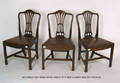 Set of 8 Chippendale style mahogany dining chairs