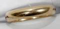 110586 14K YELLOW GOLD BAND RING INSCRIBED
