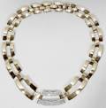 041021 14K YELLOW GOLD  22CT DIAMOND TW CHOKER