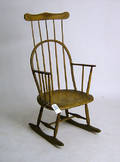 Painted windsor rocker