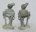 040035 CLASSICAL STYLE BRONZE TAZZAS PAIR H22