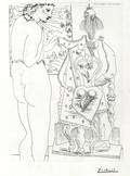 032007 PABLO PICASSO ETCHING SCULPTURE SURREALISTE