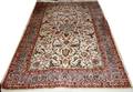 032057 BEIGE FIELD WOOL ORIENTAL RUG 106x61