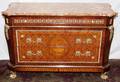 032047 LOUIS XVI STYLE SATINWOOD COMMODE
