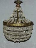 031031 FRENCH STYLE BRASS  CRYSTAL CHANDELIER