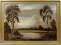 030042 ALEXANDER COSTELLO OIL COASTAL LANDSCAPE