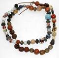 020017 ORIENTAL BEAD NECKLACE L44