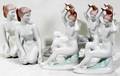 020040 AGUINCUM PORCELAIN NUDE FEMALE FIGURES