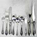 020047 LUNT MOUNT VERNON STERLING FLATWARE FOR 8
