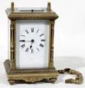 011037 FRENCH BRONZE CARRIAGE CLOCK C1850