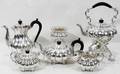 122056 ENGLISH BIRMINGHAM STERLING TEA  COFFEE SET