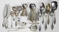 121034 TOWLE MERRIMACK STERLING FLATWARE FOR 10