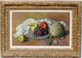 112002 ROBERT BRACHMAN OIL ON CANVAS MELON