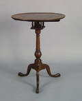 Pennsylvania Queen Anne walnut candlestand ca 1770