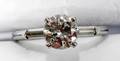 111056 PLATINUM  APPROXIMATELY 10CT DIAMOND RING