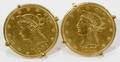 110054 AMERICAN LIBERTY 1000 GOLD COIN CUFFLINKS