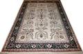 042081 HAND WOVEN WOOL CARPET FROM INDIA 89x116