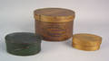 Three bentwood boxes mid 19th c