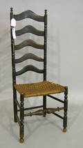 Ladderback 5slat side chair