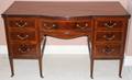 091087 ENGLISH MAHOGANY DESK 19TH C H32 W54 D26